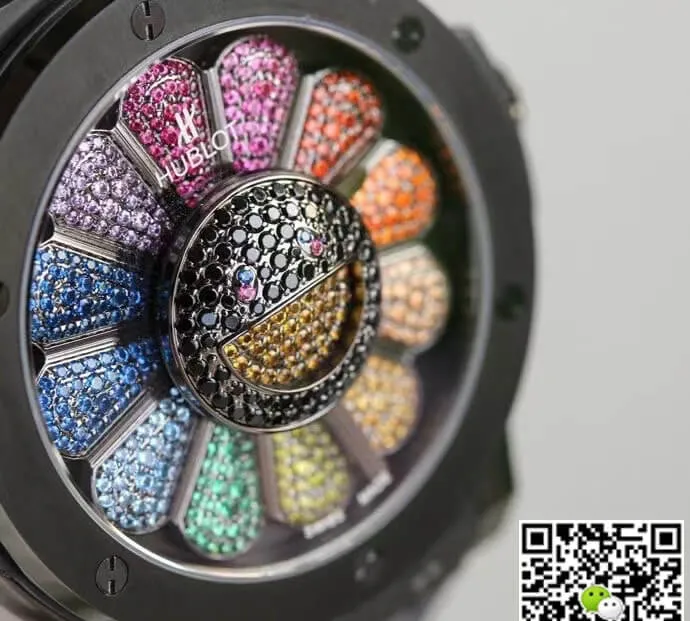 Hublot Classic Fusion Takashi Murakami 507.CX.9000.RX.TAK21 1:1 Best Edition Replica Watch Red Strap